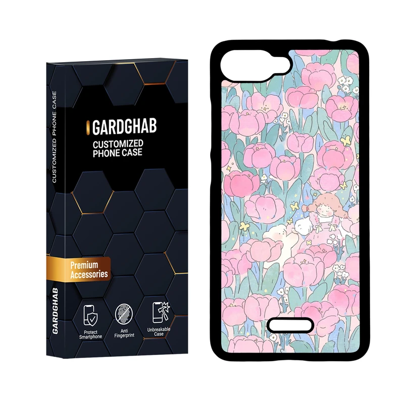 کاور گارد قاب مدل دور ژله ای دخترانه مناسب برای گوشی موبایل شیائومی Redmi 6A