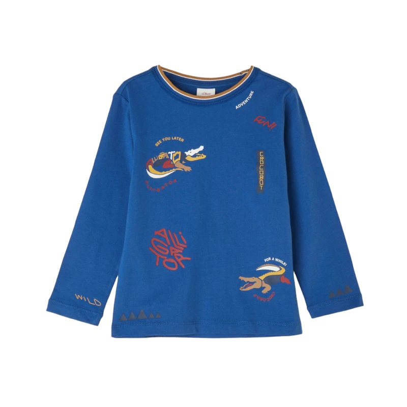 تی شرت آستین بلند پسرانه اس.اولیور کد 4939