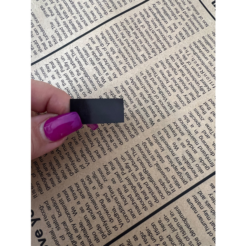 آهن ربا مدل ورقه ای لاستیکی مجموعه 40 عددی