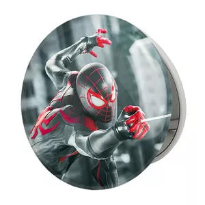 آینه جیبی خندالو طرح مرد عنکبوتی Spider Man مدل تاشو کد 13158 