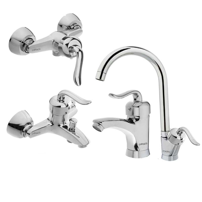 ست شیرآلات چیاکو مدل مارتین مجموعه 4 عددی ست شیرآلات چیاکو مدل مارتین مجموعه 4 عددی