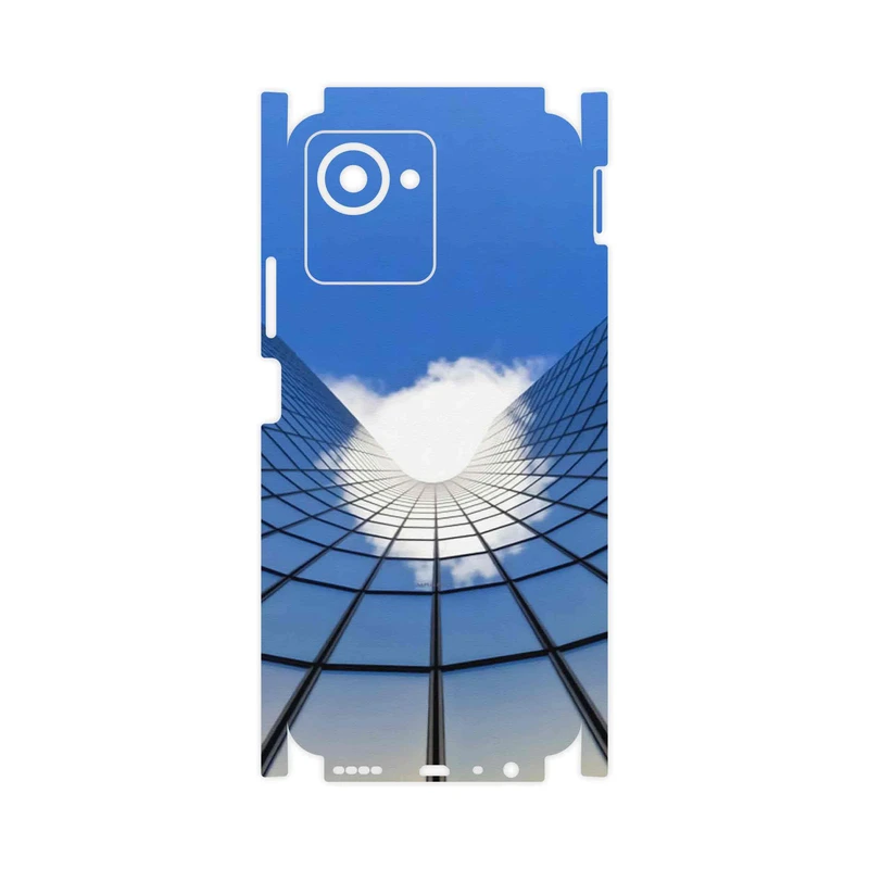 برچسب پوششی ماهوت مدل Glass skyscraper-FullSkin مناسب برای گوشی موبایل ریلمی C30s