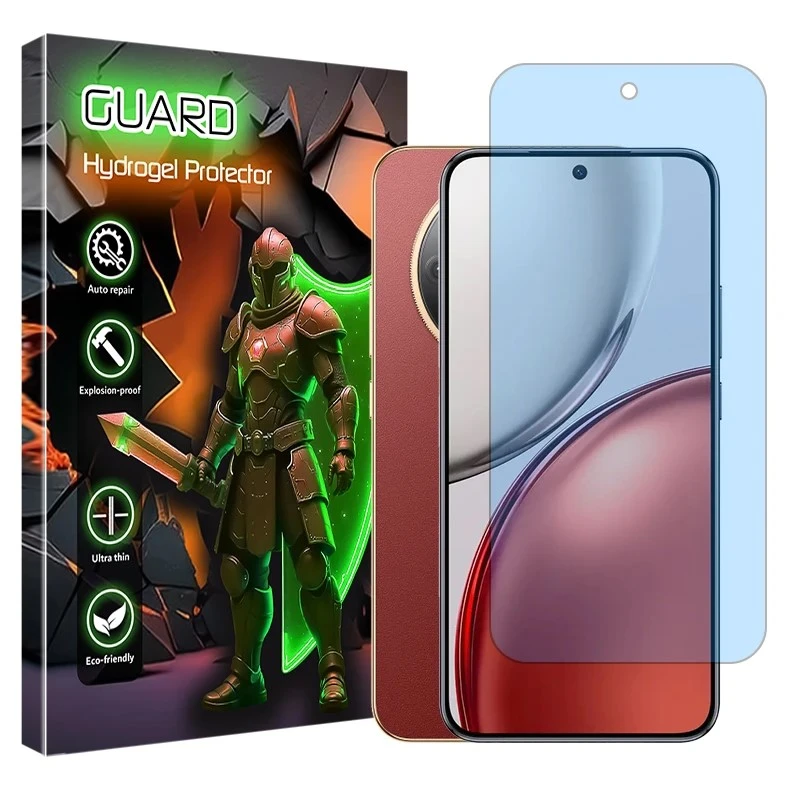 محافظ صفحه نمایش مات آنتی بلو گارد مدل هیدروژلی مناسب برای گوشی موبایل آنر X9d