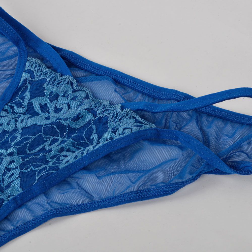 ست شورت و سوتین زنانه تیدامی 724 مدل 340020413 گیپور فنردار -  - 7