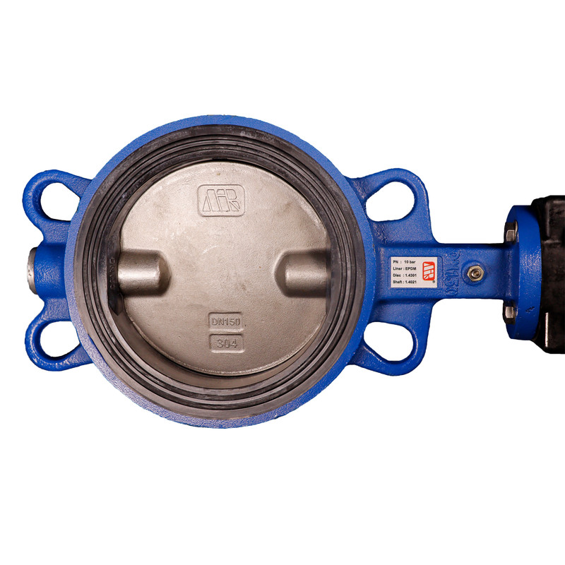 شیر گیربکسی شرکت میراب مدل  پروانه ای Pn 10 - 150mm‎‏