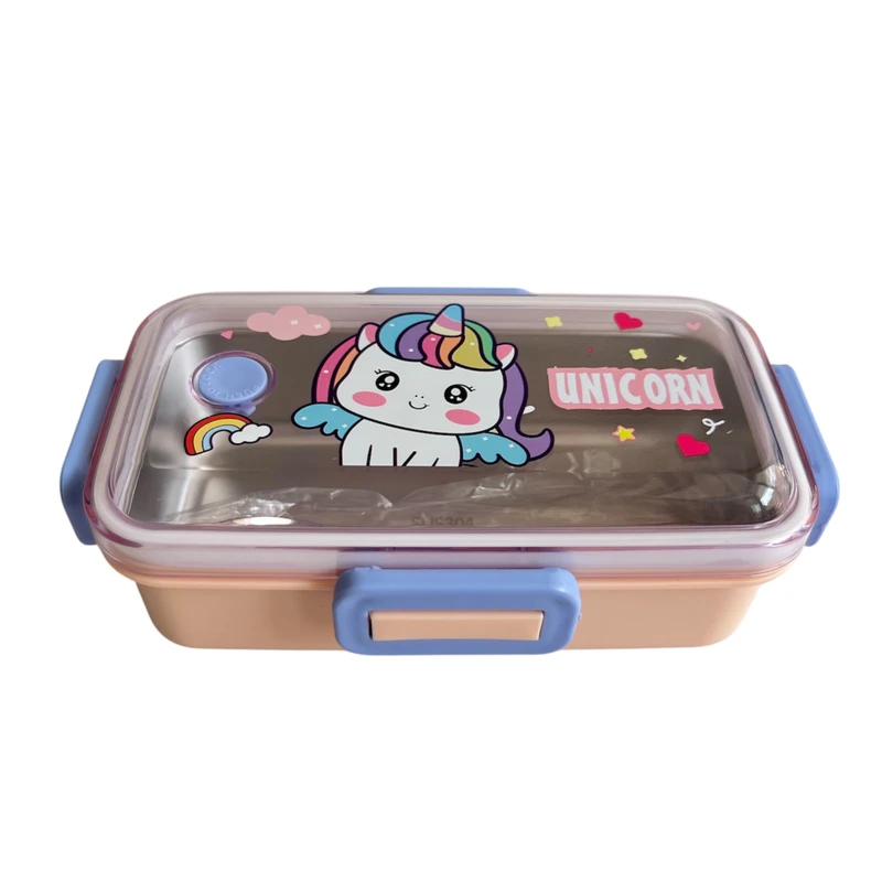 ظرف غذای کودک مدل Stainless steel کد VT2328-3