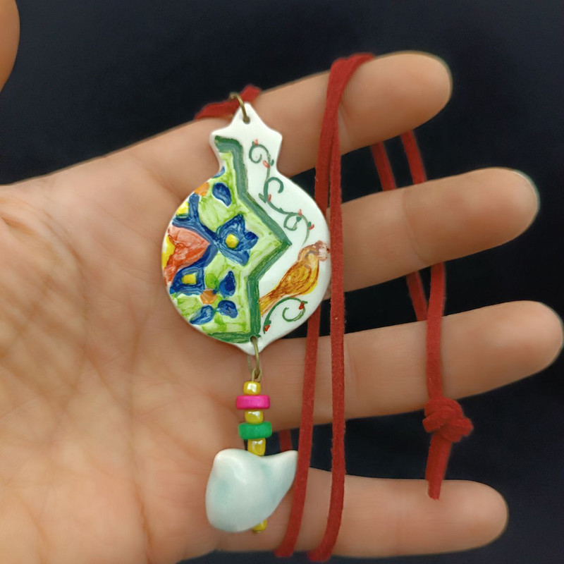 گردنبند دخترانه مدل بهار کد 15180759