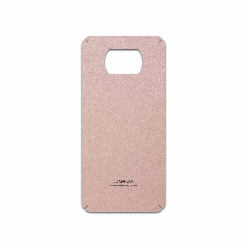 برچسب پوششی ماهوت مدل Rose Gold Leather مناسب برای گوشی موبایل شیائومی Poco X3 NFC