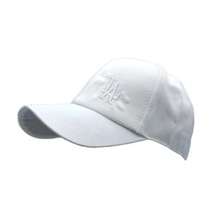 کلاه کپ بچگانه مدل LA رنگ سفید