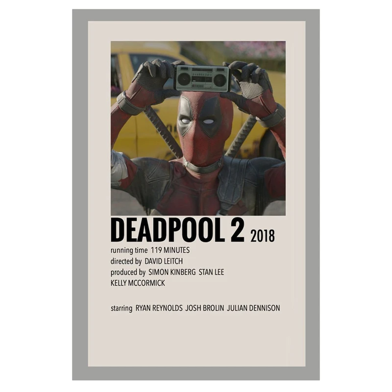 پوستر مدل فیلم ددپول Deadpool کد 764