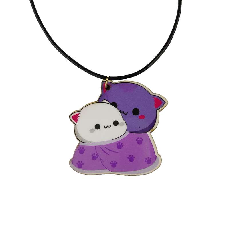 گردنبند دخترانه طرح بچه گربه کد 01 گردنبند دخترانه طرح بچه گربه کد 01