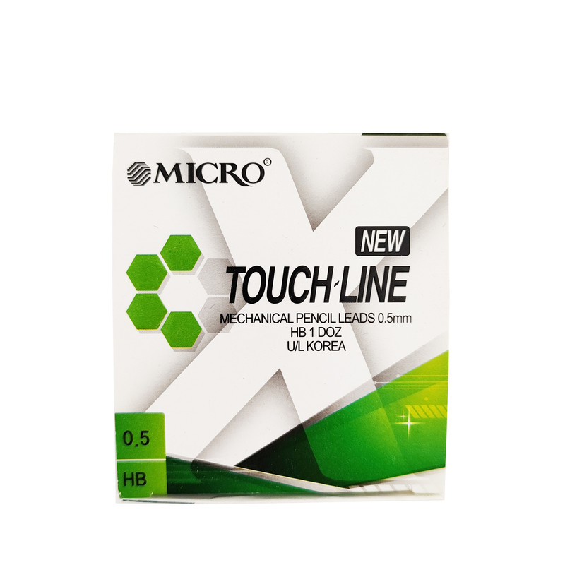 نوک مداد نوکی 0.5 میلی متری میکرو مدل TOUCH-LINE بسته 3 عددی نوک مداد نوکی 0.5 میلی متری میکرو مدل TOUCH-LINE بسته 3 عددی