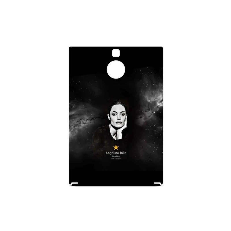 برچسب پوششی ماهوت مدل Angelina Jolie مناسب برای گوشی موبایل بلک بری Passport Silver Edition