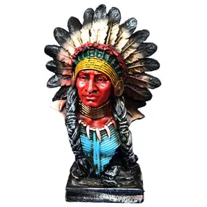 مجسمه مدل سرخپوست