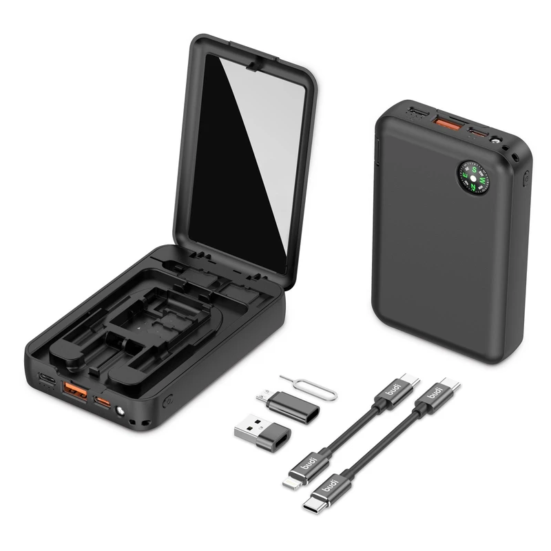 پاوربانک بودی مدل PB515KB ظرفیت 10000میلی آمپر ساعت