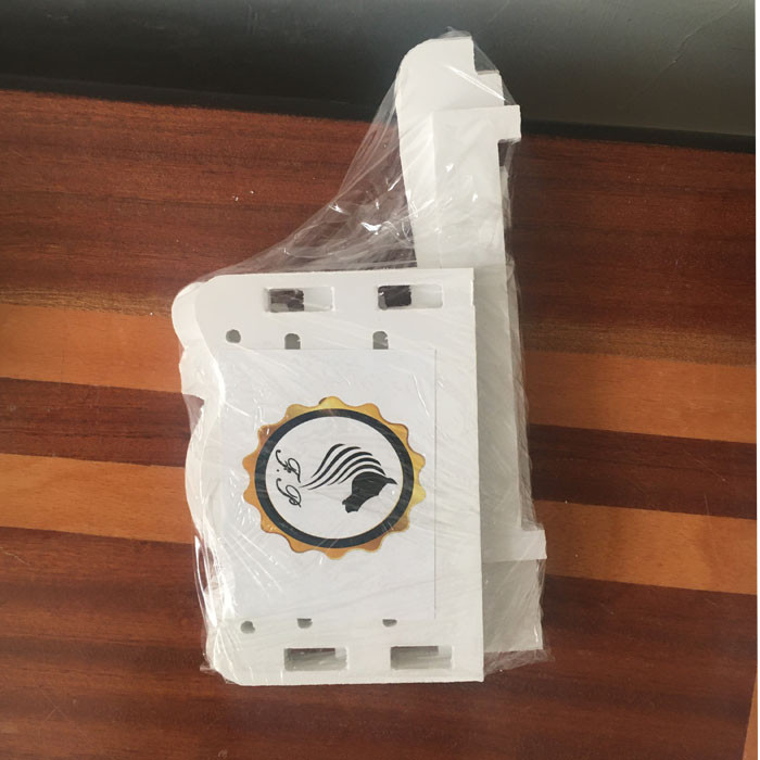 پایه رول دستمال کاغذی طرح نیمکت مدل f.p کد 0155