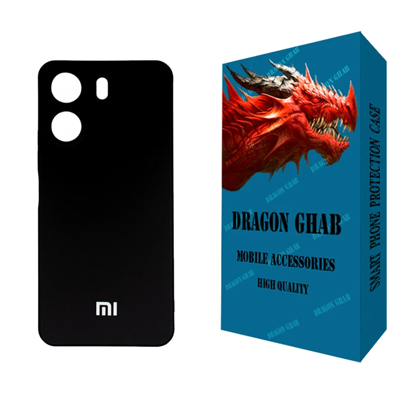 کاور دراگون قاب مدل سیلیکونی مناسب برای گوشی موبایل شیائومی Poco C65