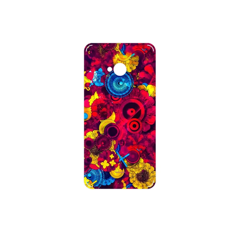 برچسب پوششی ماهوت مدل Vector Flower Garden Digital Art مناسب برای گوشی موبایل اچ تی سی One