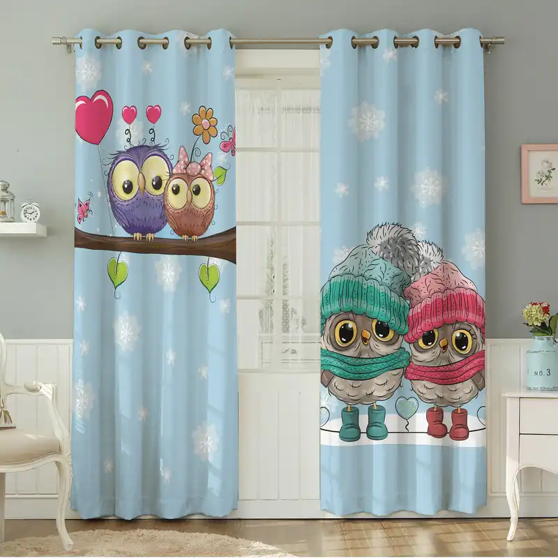 پرده نیروانا طرح کودک مدل مخمل کد 8168 سایز 140×280 سانتی متر