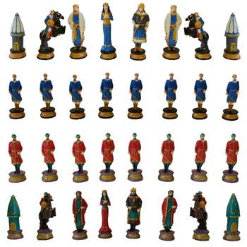 مهره شطرنج مدل M001  مجموعه 32 عددی