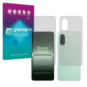Glass Pro transparent screen protector borderless model suitable for OnePlus Ace 5 Racing mobile phone along with the back protector
