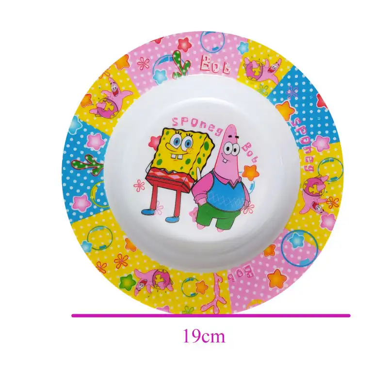 ظرف غذای کودک طرح باب اسفنجی کد rbay مجموعه 2 عددی