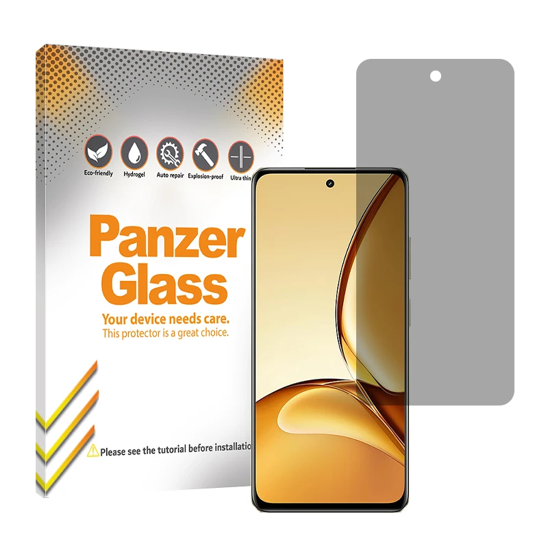 محافظ صفحه نمایش حریم شخصی پنزر گلس مدل Resistant مناسب برای گوشی موبایل ریلمی C63 5G