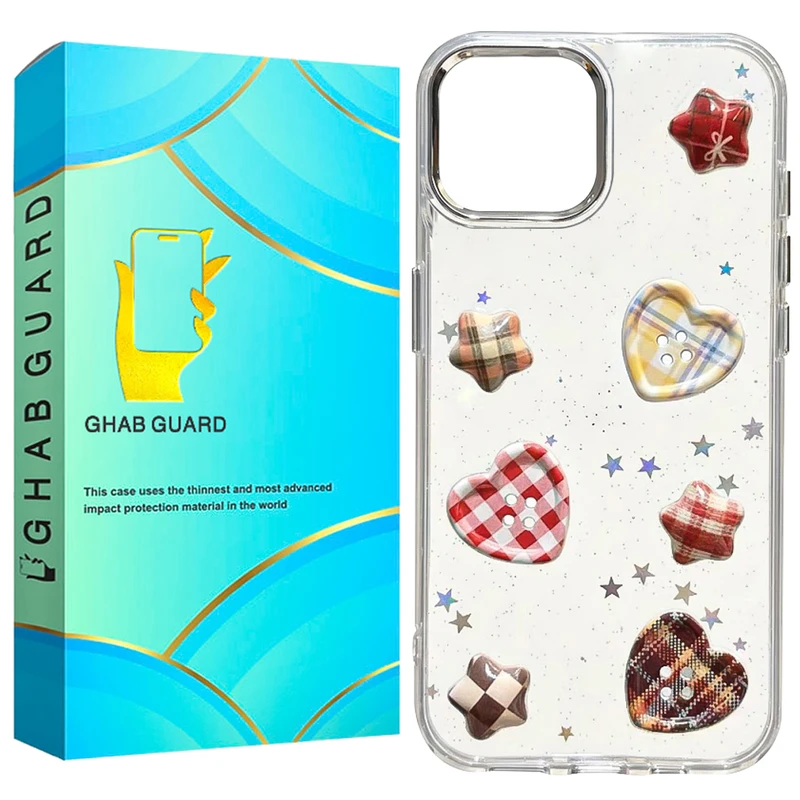 کاور قاب گارد مدل SDKG مناسب برای گوشی موبایل اپل iPhone 15