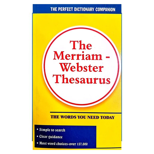 کتاب the merriam_webster thesaurus easiest to use اثر جمعی از نویسندگان انتشارات هدف نوین