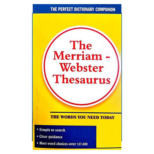 کتاب the merriam_webster thesaurus easiest to use اثر جمعی از نویسندگان انتشارات هدف نوین کتاب the merriam_webster thesaurus easiest to use اثر جمعی از نویسندگان انتشارات هدف نوین