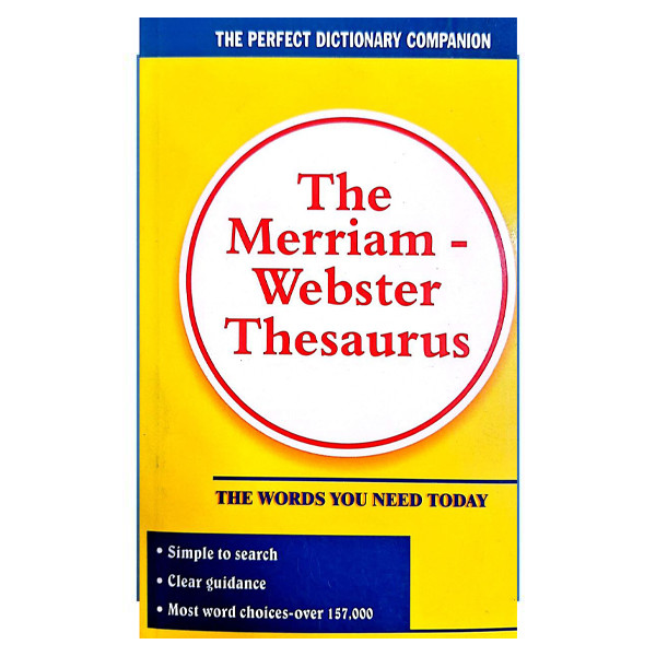 کتاب the merriam_webster thesaurus easiest to use اثر جمعی از نویسندگان انتشارات هدف نوین کتاب the merriam_webster thesaurus easiest to use اثر جمعی از نویسندگان انتشارات هدف نوین