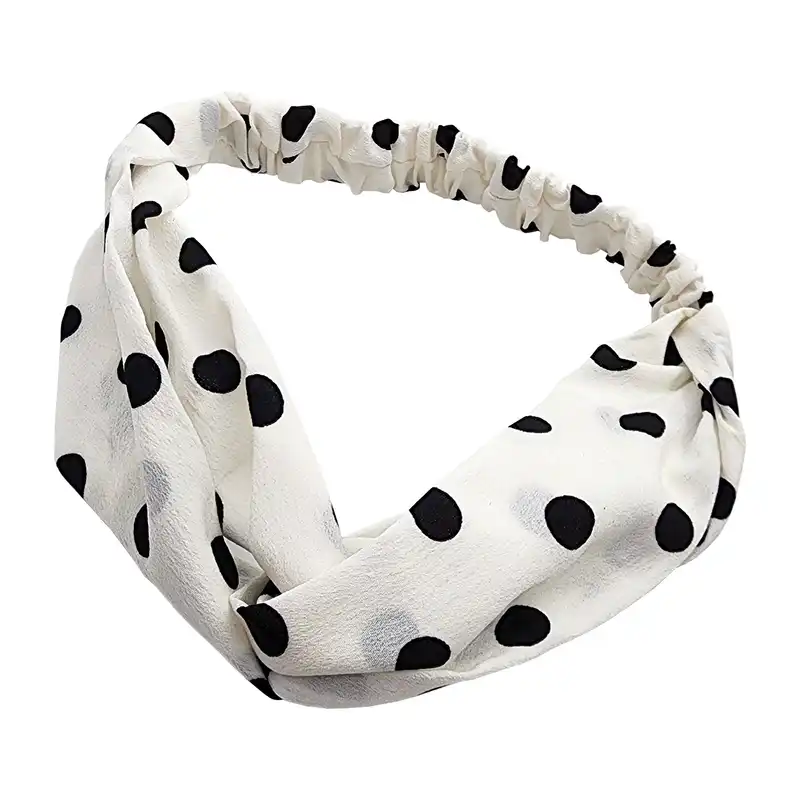 هدبند زنانه مدل خالدار کد PRC261