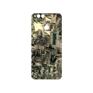 MAHOOT Collage of Skyscraper Cover Sticker for Honor 7X