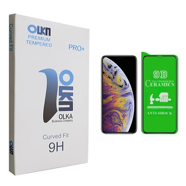 محافظ صفحه نمایش سرامیکی الکا مدل +PRO مناسب برای گوشی موبایل اپل IPHONE XS MAX/11PRO MAX