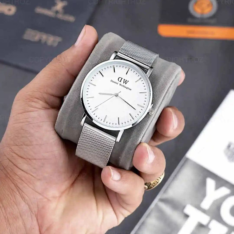 ساعت مچی عقربه‌ای مردانه  مدل حصیری کد Nn