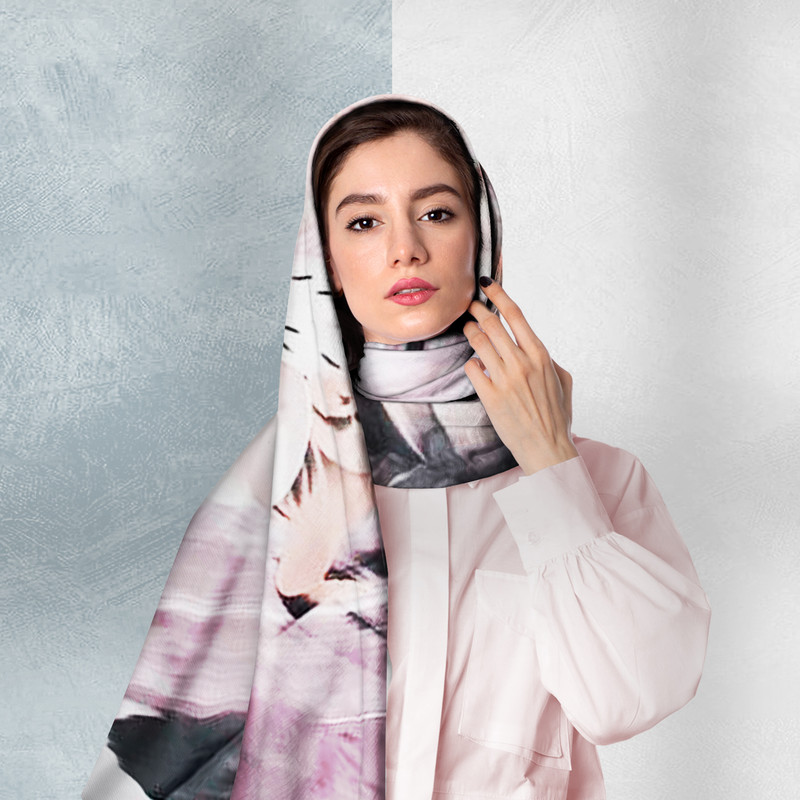 روسری میرای مدل M-224 - شال مارکت