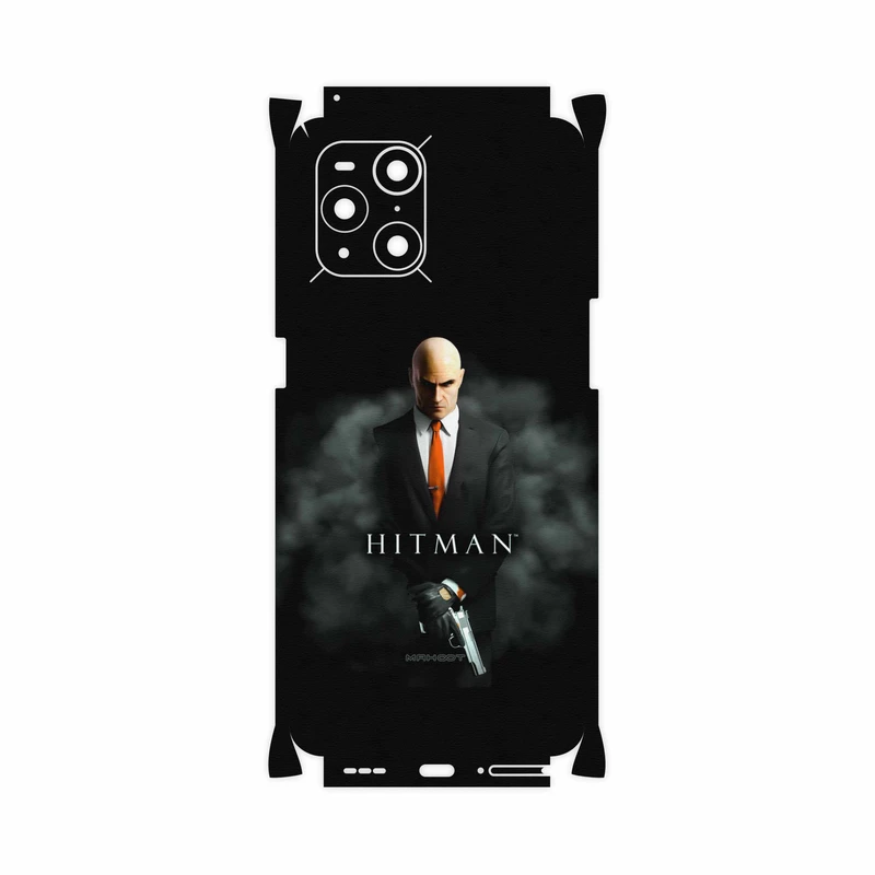 برچسب پوششی ماهوت مدل Hitman-Game-FullSkin مناسب برای گوشی موبایل اپو Find X3 Pro