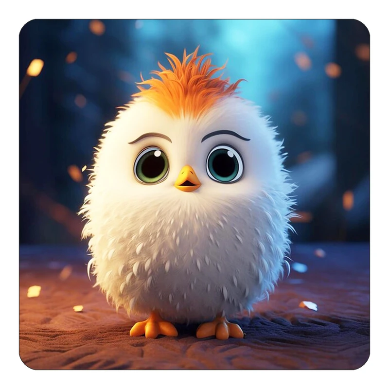 مگنت کاکتی طرح حیوانات کارتونی مدل mp28068