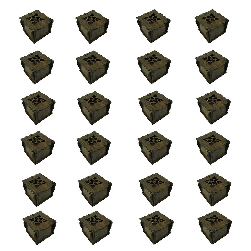 جعبه انگشتر پارلا گوهر کد 7532 بسته 24 عددی