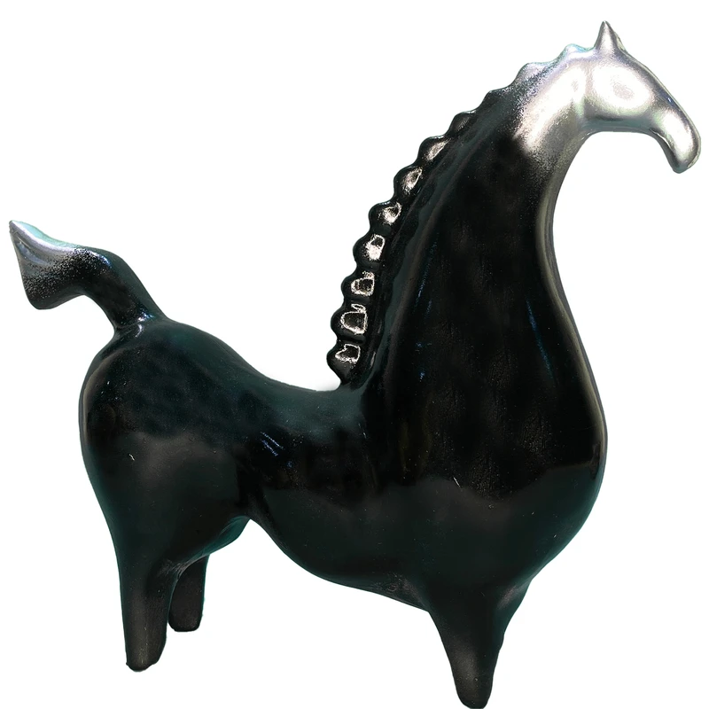 مجسمه مدل اسب ققنوس