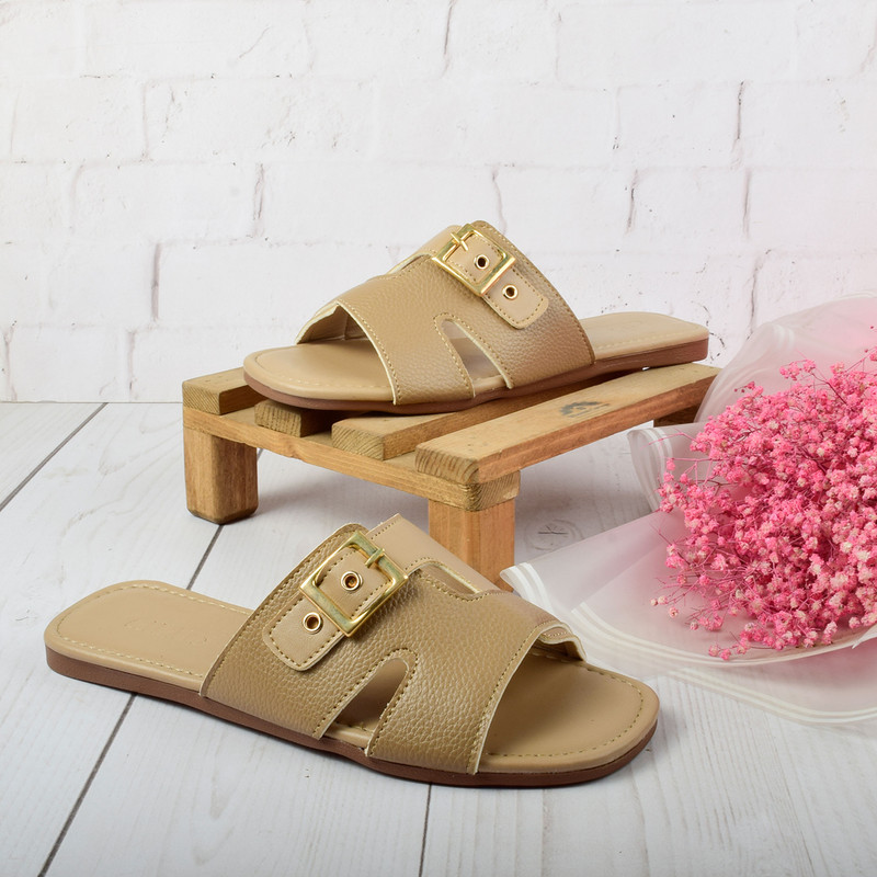 صندل زنانه نیکتا مدل کمربندی 4156