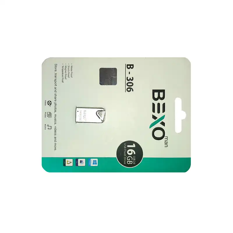 فلش مموری بکسو مدل B-306 ظرفیت 16 گیگابایت