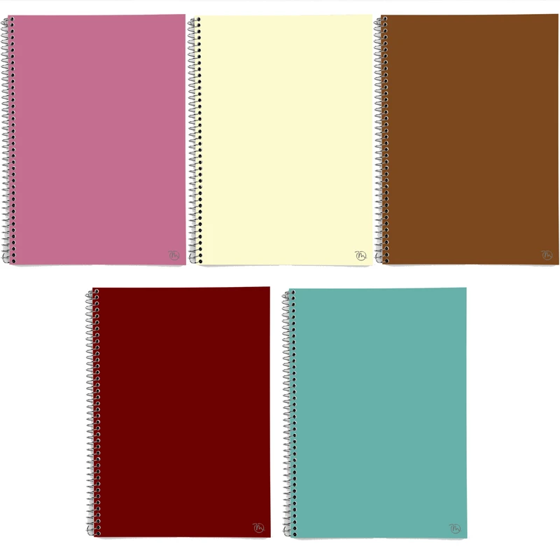 دفتر مشق 50 برگ مدوپد طرح ساده کد BD10083 مجموعه 5 عددی