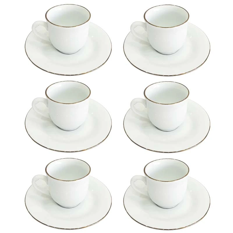 سرویس قهوه خوری 12 پارچه تقدیس مدل گرد کد TA1003