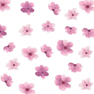 استیکر طرح گل مدل blossom pattern