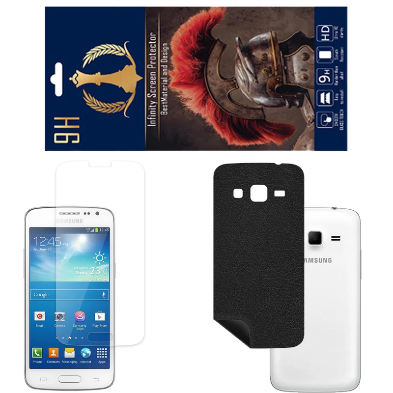 برچسب پوششی اینفینیتی مدل CH مناسب برای گوشی موبایل سامسونگ Galaxy S3 به همراه محافظ صفحه نمایش