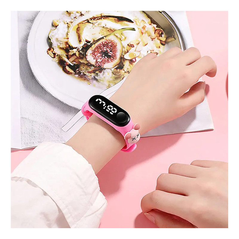 ساعت مچی دیجیتال دخترانه مدل لمسی ضد آب کد S1