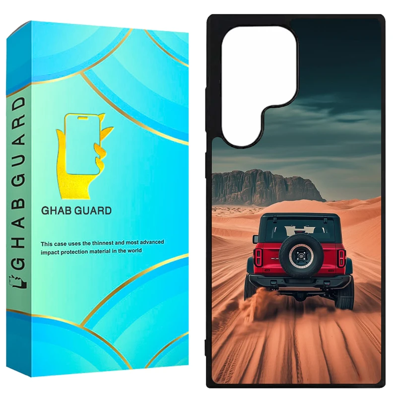 کاور قاب گارد طرح ماشین مدل GCHPS22U مناسب برای گوشی موبایل سامسونگ Galaxy S22 Ultra 5G