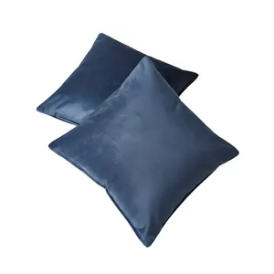 کاور کوسن مدل مخمل سایز 40*40 سانتی متر بسته دو عددی