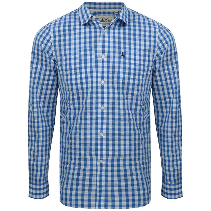 پیراهن آستین بلند مردانه جک ویلز مدل B7